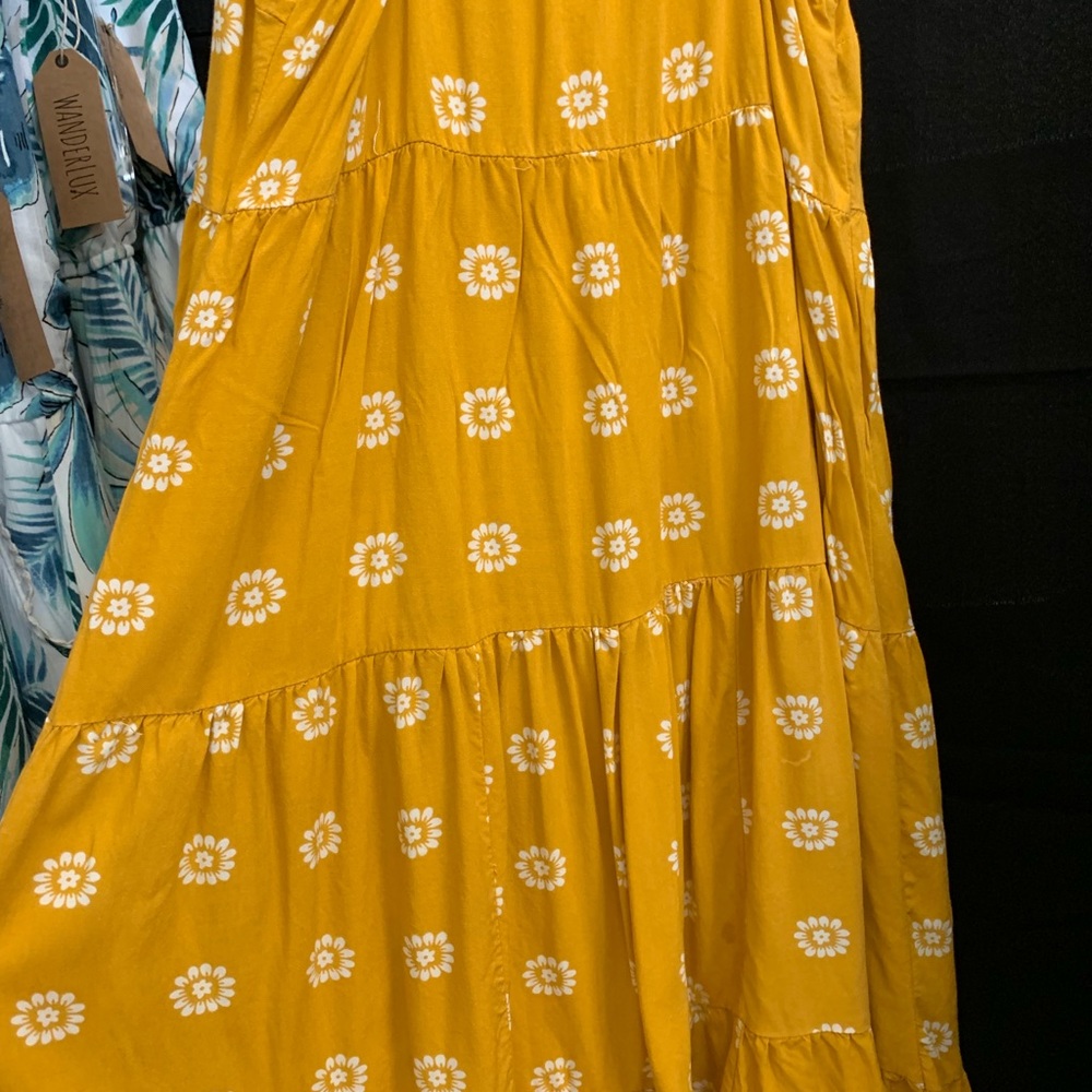 Golden Yellow Mossimo Sun Dress